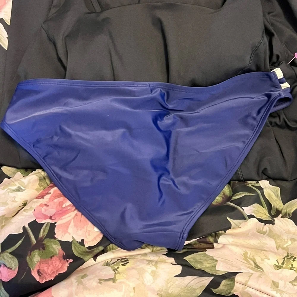 Panache Retro High-Waisted Bikini Bottom – Vintage Pin-Up Chic, Size M, NWT